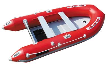 China 11 Feet 330cm Inflatable Sports Boat Round / Square 6 Person Inflatable Boat supplier