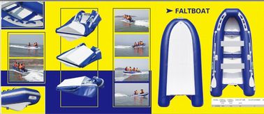China Fiberglass Hull Foldable Rib Boat Laterally Folded Easy Storage 330 Cm For Fun supplier