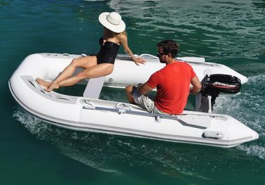 China Easy Install 3 Person Fishing Boat , Environment Concerned 250 Cm Glass Bottom Boat supplier
