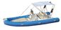 20 Ft PVC Rigid Inflatable Boat 590KGS , Handmade Inflatable Hard Bottom Boat supplier