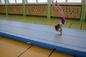 Size Customized Gymnastics Air Mat , Inflatable Air Tumble Track / Sport Activities supplier