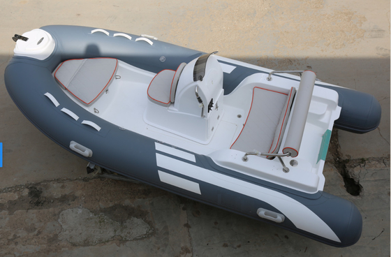 China 2022 creative design with removable fuel tank inflatable rib boat 13 ft rib390CL with more colors supplier