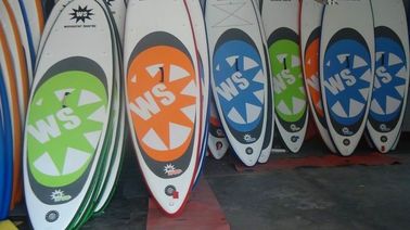 China Inflatable Standup Paddleboard 12 Feet , Attractive Custom Paddle Boards With EVA Pad supplier