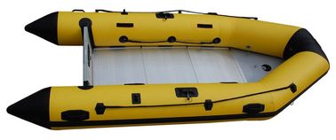 China Canopy Inflatable Sport Boat Durable 4 Person Fishing Boat Wtih Super D - Ring supplier
