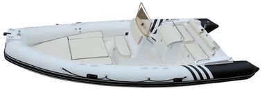 China Rigid Hull Inflatable Boats 22 Ft Toughness / Reliability With Fiberglass Step supplier