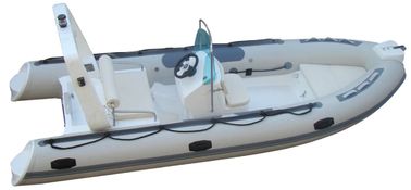 China 480 Cm PVC Small Rib Boat 216 KGS Multifunctional Angler Panga Boats With Fish Hold supplier