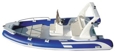 China Multifunctional Inflatable Rib Boat 18 Ft Center Console With Cushions supplier