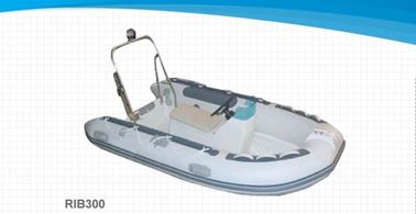 China 10 Ft Orca Hypalon Small Inflatable Boat , Rigid Hull Inflatable Boats For Fishing supplier