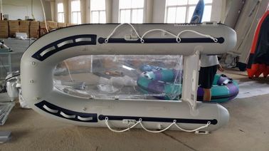 China Entertainment Transparent Inflatable Boat 3.3m Durable 4 Person Inflatable Boat supplier