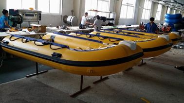 China 3.6 M Transparent Inflatable Boat 164 Cm Width Lightweight Impact Resistance supplier