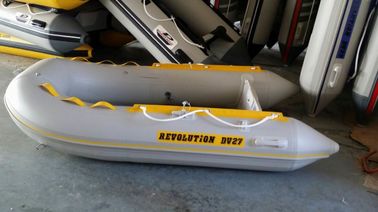China Attractive Transparent Inflatable Boat Inflatable Rib Boat 2.7m With Clear Undersea View supplier