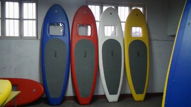 China 10 feet 6 inch Thickness Inflatable SUP Board Big Width With Transparent Window supplier