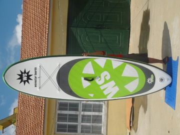China Attractive Inflatable SUP Board With Bungee / D - Ring 11 Feet Long 6 Inch Thickness supplier