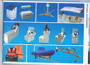 China Custom Fiberglass Console For Boat , UV Resistant Sunbrella Boat Covers supplier