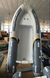 China Double flat bottom aluminum hull Heytex PVC tube 300cm length with big front locker supplier