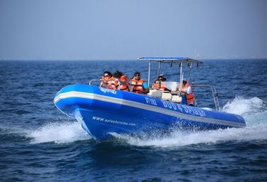 China Ferrying Orca Hypalon Inflatable Sailing Boat Rib960C With Passengers Seats supplier