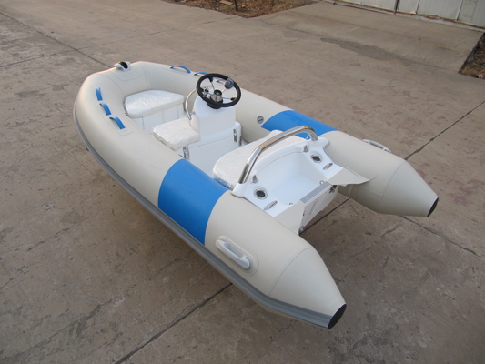 China 2022 new Fiberglass hull inflatable tube PVC small sizes boat 300 supplier