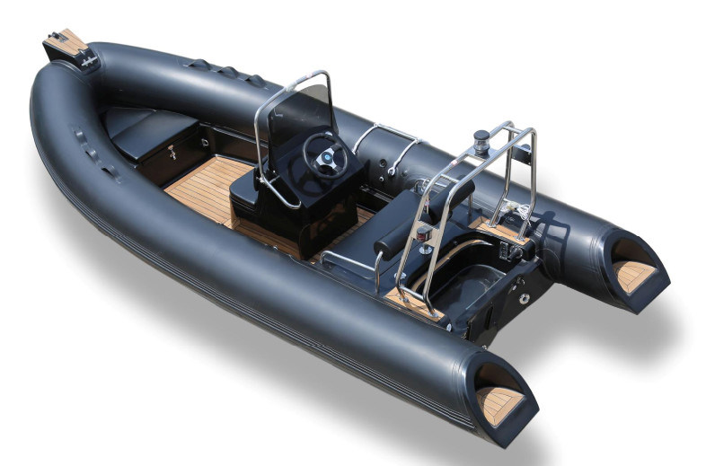 2022 hard bottom inflatable boat PVC or hypalon rib480B with fuel tank