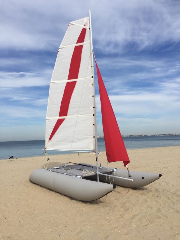 buy inflatable sailing catamaran