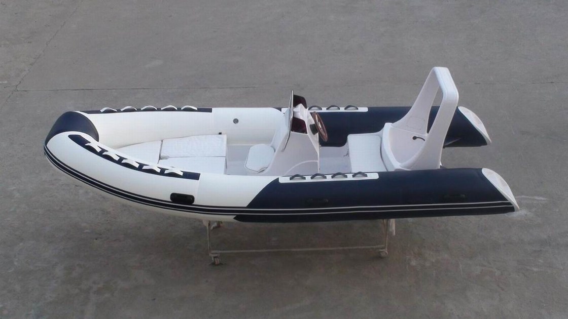 Inflatable Rigid Boats With Center Console , 5.2m ORCA Hypalon