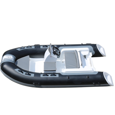 2022  6 person inflatable boat hypalon inflatable boats  rib boat 12ft rib360C with console and back cabin supplier