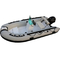 2022 rib boat inflatable rigid hull boats 13ft 3.9m orca hypalon rib boat simple version  rib390B supplier