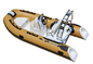 2022 rib rigid inflatable boat  13ft orca rib390C with back cabin  and center console supplier