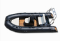 2022 hard bottom inflatable boat  13ft orca rib390C with back cabin  and fibberglass end supplier