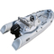 2022 portable inflatable boat  inflatable rigid hull boats 430cm length with fuel back cabin rib430B supplier