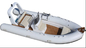2022 PVC rigid rib  boat 5m    rib500 with foldable dining table supplier