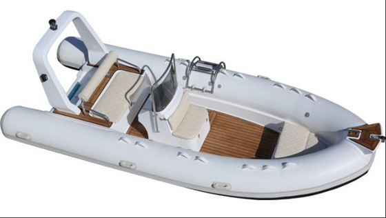 2022 PVC rigid rib  boat 5m    rib500 with foldable dining table supplier