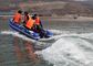 Portable Fishing Boats 300cm PVC , Folding Rib Boat With Folded Fiberglass Hull supplier