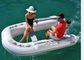 PVC / Hypalon Clear Bottom Inflatable Boat 3 Chamber TF270 With Clear View supplier