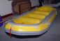 470 Cm 12 Person Inflatable Raft , Heavy Duty PVC Inflatable Drift Boat With Double Airmat supplier