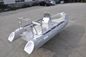 High Capacity Small Rib Boat Rigid Hull 480 cm PVC Center Console With Cushions supplier