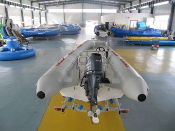 540cm orca Hypalon patrolling  and rescuing   inflatable rib boat  rib540 with  center console more seats supplier