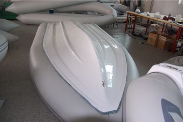 Fiberglass Hull Small Rib Boat 3.9 M Yellow Dimensional Stability With Boat Trailer supplier