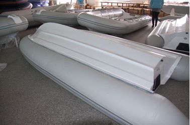 Fiberglass Hull Small Rib Boat 3.9 M Yellow Dimensional Stability With Boat Trailer supplier