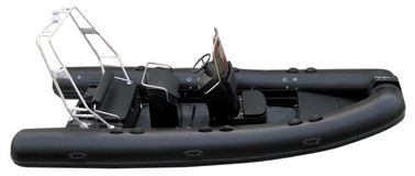 520cm ORCA  Hypalon  inflatable rib boat rib520 sunbed fuel tank with big  center console butterfly anchor supplier