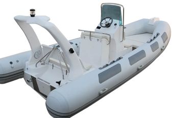 520cm panga boat  PVC big width  inflatable rib boat  rib520A with sunbed center console rear cabin CE certificate supplier