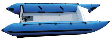 V - Shaped Bottom Catamaran Work Boat Easy Install 410cm With Fiberglass Plate supplier