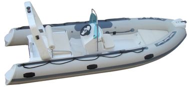 480 Cm PVC Small Rib Boat 216 KGS Multifunctional Angler Panga Boats With Fish Hold supplier