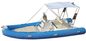 6m Luxury Inflatable Rib Boat 1587 KGS Light Boat With Fiberglass Step supplier