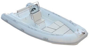 Luxury Design Inflatable Rib Boat Korea PVC 550cm High Capacity Chemical Resistance supplier