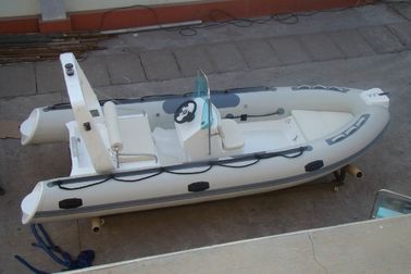 Big Width Small Rib Boat 4.8m PVC Color Customized 8 Person Fishing Boat supplier