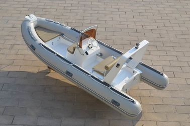 Big Width Small Rib Boat 4.8m PVC Color Customized 8 Person Fishing Boat supplier