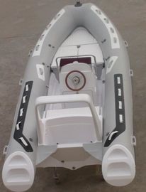 Solid Inflatable Rib Boat Elegant Design 17 Ft Panga Style Boats With Canopy supplier