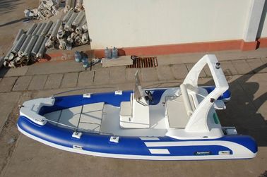 550cm orca hypalon large panga boat  sunbath bed  inflatable rib boat rib550 with bimini top supplier