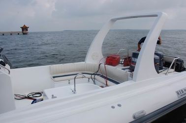 32 Feet Orca Inflatable Boats , Hypalon Inflatable Boats With Large Sight Viewing supplier