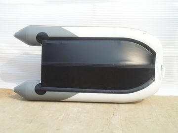 Wider Bow Inflatable Fishing Pontoon Boats , Small Pontoon Boats 380 Cm OEM Accepted supplier